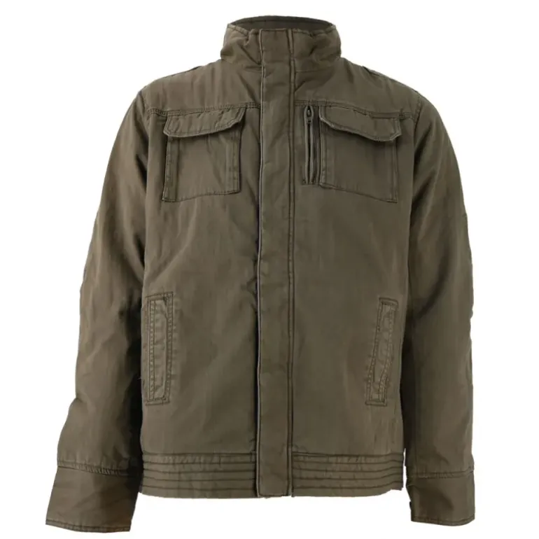 Veste Houston marron – confort et robustesse outdoor Taille L et XL