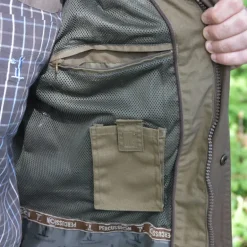 Veste Imperlight impérméable polyester coton kaki S à 4XL