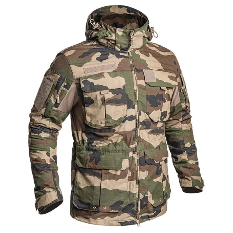 Veste longue Fighter camo de M à 3XL