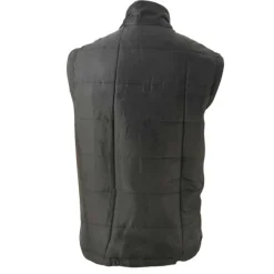 Veste matelassée sans manches fermeture zip col montant S à 3XL