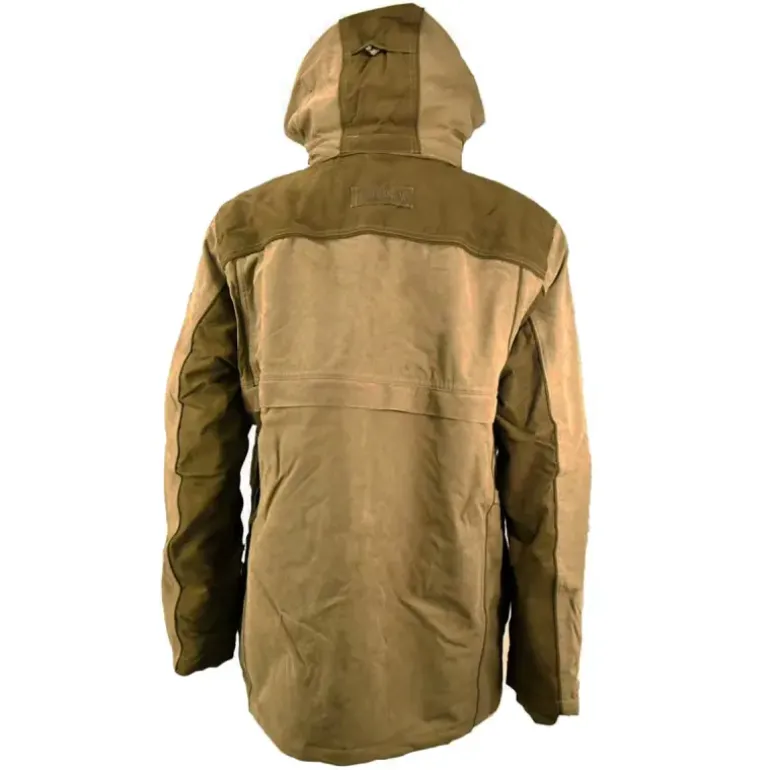 Veste Rambouillet imperméable polyester bicolore marron XL à 3XL