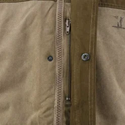 Veste Rambouillet imperméable polyester bicolore marron XL à 3XL