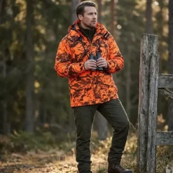 Veste Ridge isolante polyester camo orange S à 5XL