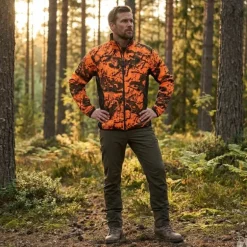 Veste Ridge isolante polyester camo orange S à 5XL
