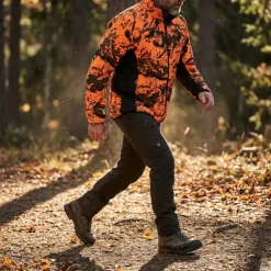 Veste Ridge isolante polyester camo orange S à 5XL