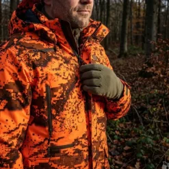 Veste Ridge isolante polyester camo orange S à 5XL