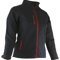 Veste softshell femme Alba 4 poches polyester noir XXS à 2XL