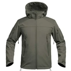 Veste Softshell kaki Fighter V2 – Imperméable et résistante