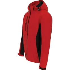 Veste Softshell Trystan Homme - Noir/Rouge - Herock®