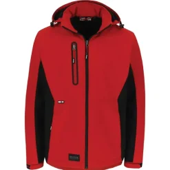 Veste Softshell Trystan Homme - Noir/Rouge - Herock®