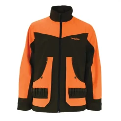 Veste Treeland Ouverture déperlante orange marron S à 3XL