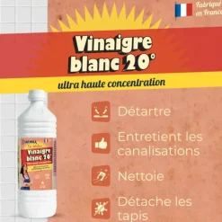Vinaigre blanc 20° Starwax The Fabulous – Détartrant puissant