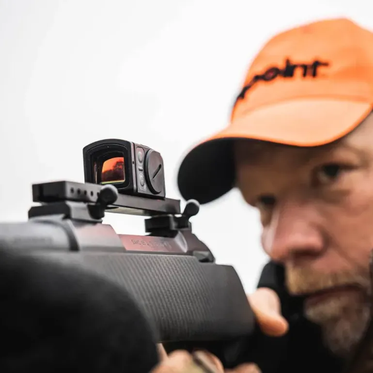 Viseur point rouge Aimpoint Acro C-2 3,5 MOA 50 000h autonomie 15x15mm