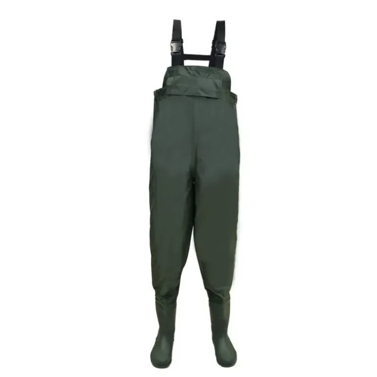 Waders étanche poche ventrale semelles crantées nylon PVC 39 à 48